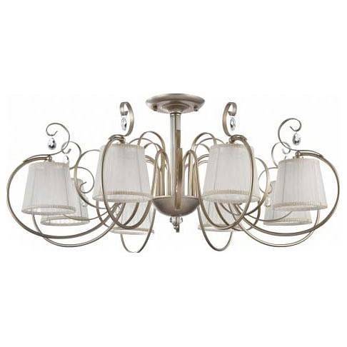 Люстра на штанге Freya Simone 8 ламп FR2020-CL-08-BG