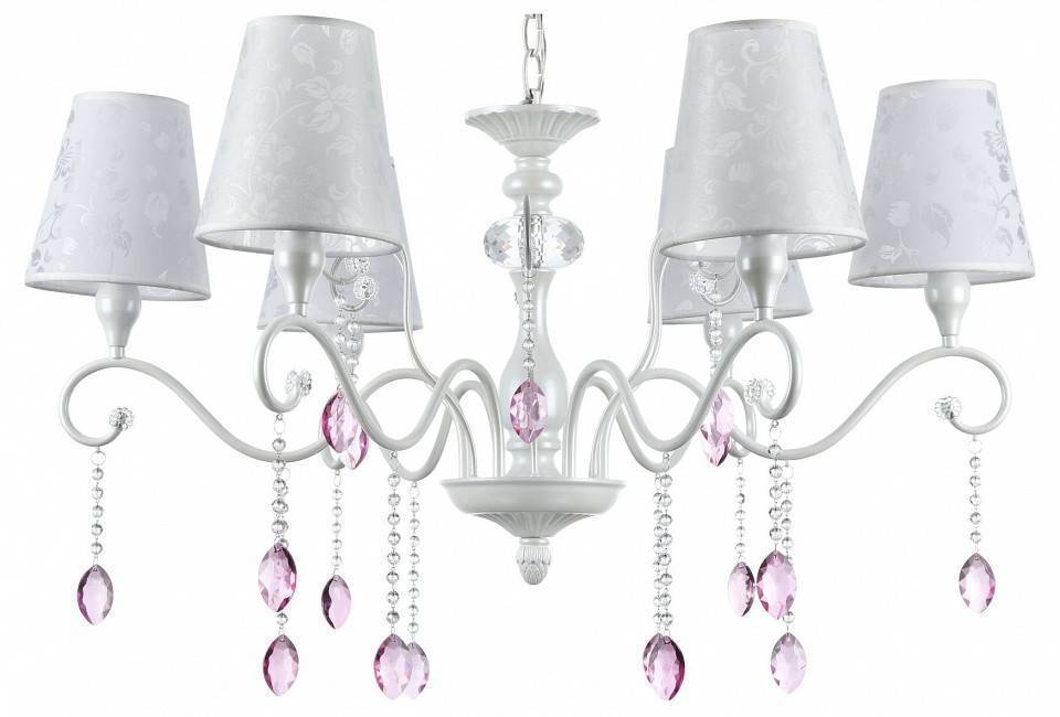 Подвесная люстра Freya Adelaide 6 ламп FR2306-PL-06-W