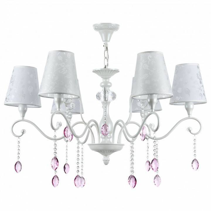 Подвесная люстра Freya Adelaide 6 ламп FR2306-PL-06-W