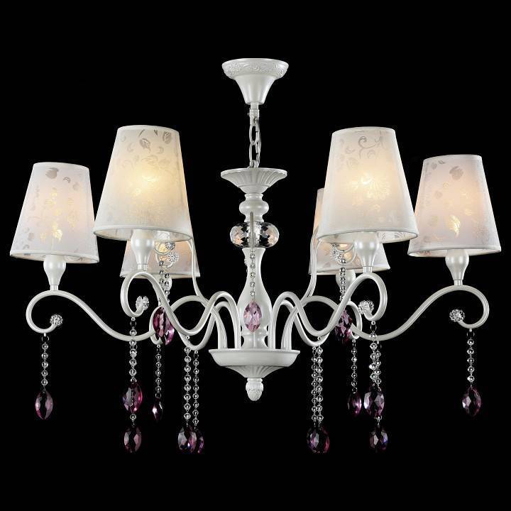 Подвесная люстра Freya Adelaide 6 ламп FR2306-PL-06-W