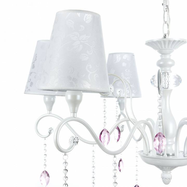 Подвесная люстра Freya Adelaide 6 ламп FR2306-PL-06-W