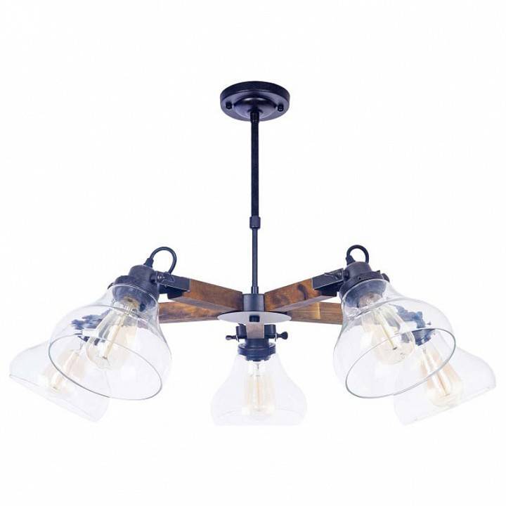 Люстра на штанге Freya Lorenza 5 ламп FR4171-PL-05-B