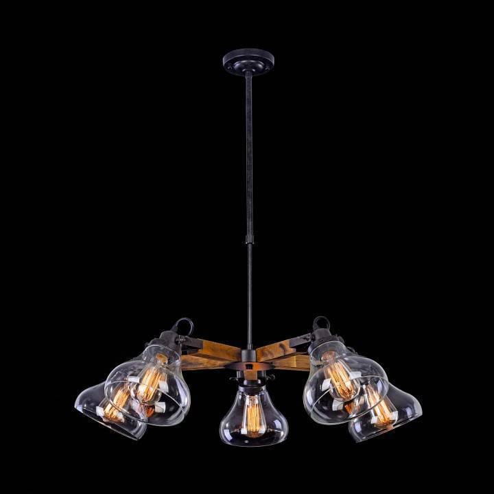 Люстра на штанге Freya Lorenza 5 ламп FR4171-PL-05-B