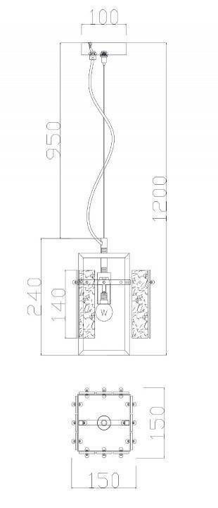 Подвесной светильник Freya Basilica FR5166PL-01BS