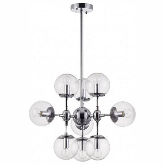 Люстра на штанге Freya Richard 9 ламп FR5596PL-09CH