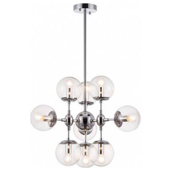 Люстра на штанге Freya Richard 9 ламп FR5596PL-09CH