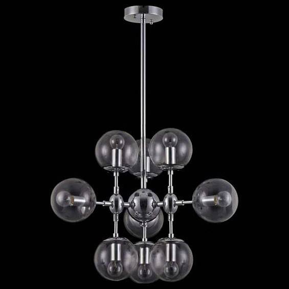 Люстра на штанге Freya Richard 9 ламп FR5596PL-09CH