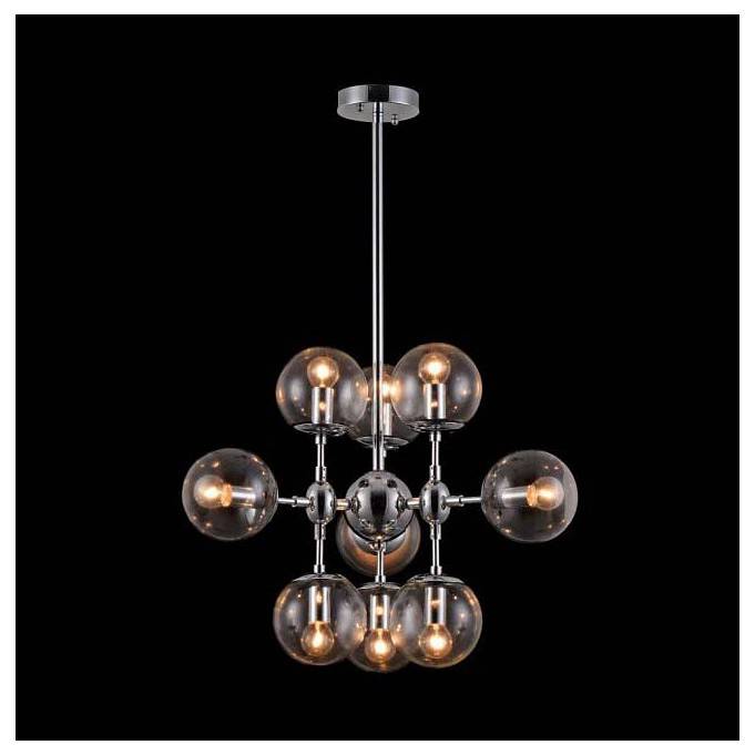 Люстра на штанге Freya Richard 9 ламп FR5596PL-09CH