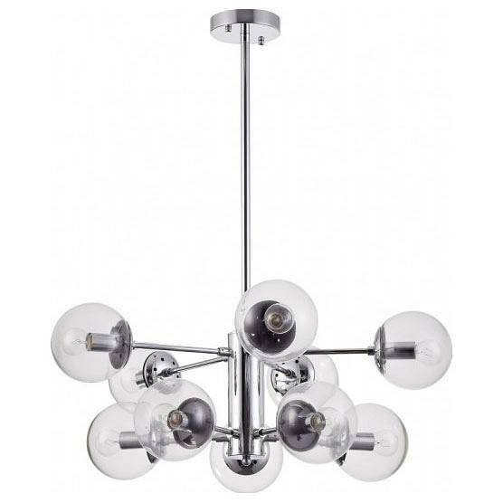 Люстра на штанге Freya Richard 10 ламп FR5596PL-10CH