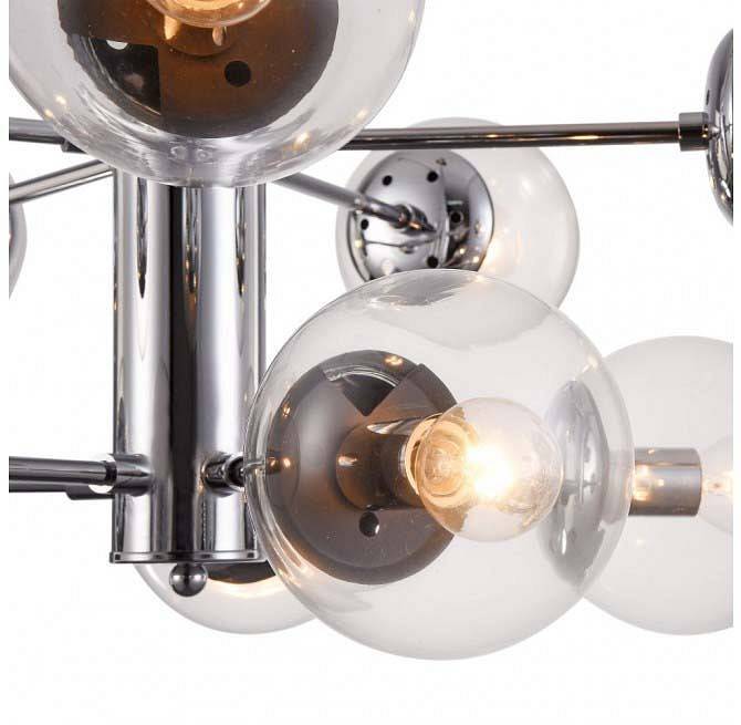 Люстра на штанге Freya Richard 10 ламп FR5596PL-10CH