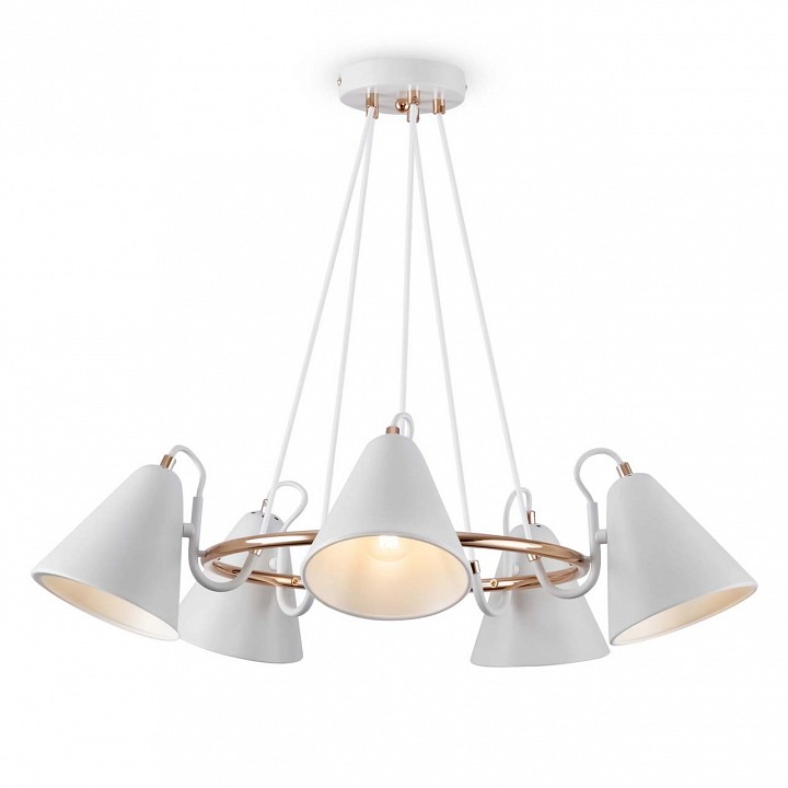 Подвесная люстра Freya Falke Market FR8001PL-05WG