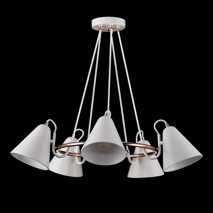 Подвесная люстра Freya Falke Market FR8001PL-05WG