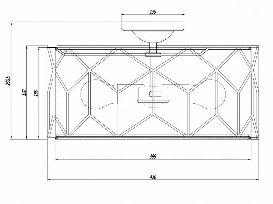 Светильник на штанге Maytoni Messina H223-PL-03-G