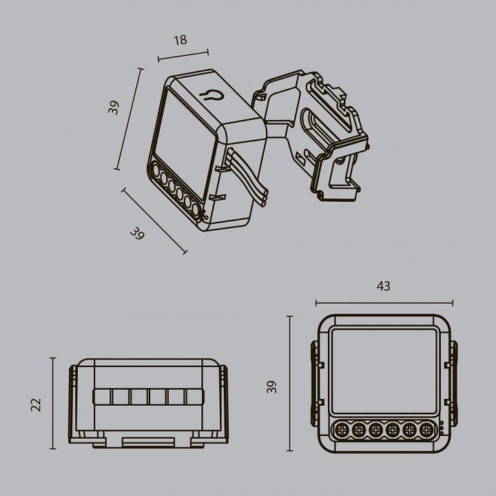 Конвертер Wi-Fi для смартфонов и планшетов Maytoni MD003