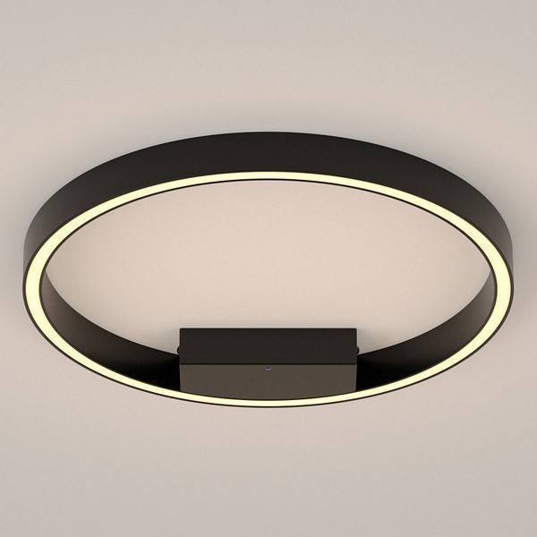 Накладной светильник Maytoni Rim 25 Вт 3000 К черный MOD058CL-L25B3K