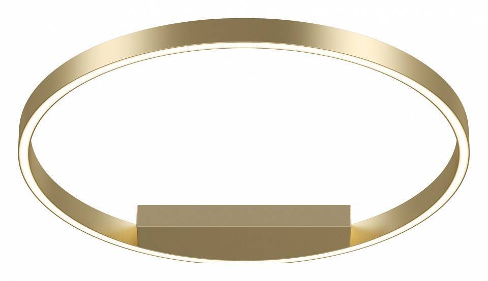 Накладной светильник Maytoni Halo LED 35 Вт латунь MOD058CL-L35BSK