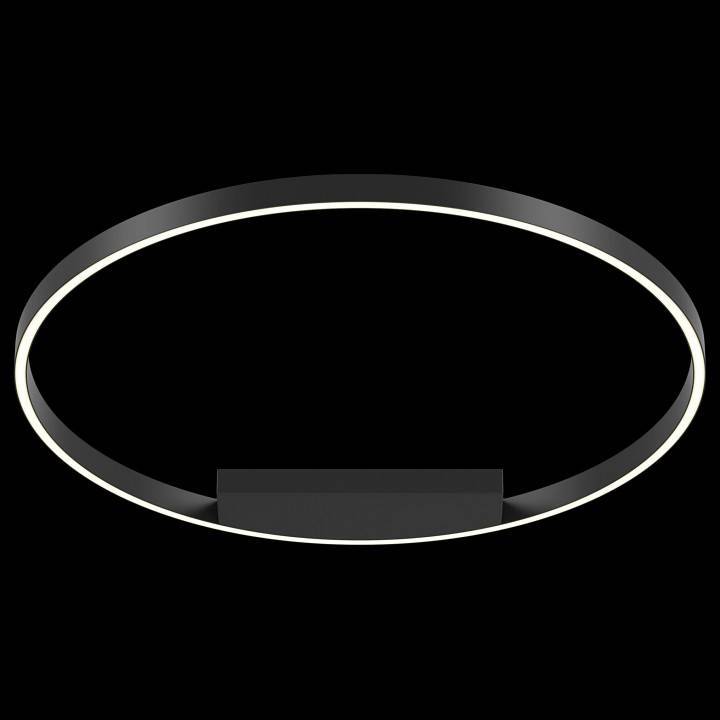 Накладной светильник Maytoni Rim 50 Вт 4000K черный MOD058CL-L50B4K