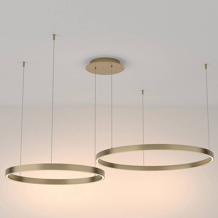 Подвесной светильник Maytoni Rim 74 Вт 3000K MOD058PL-L74BS3K