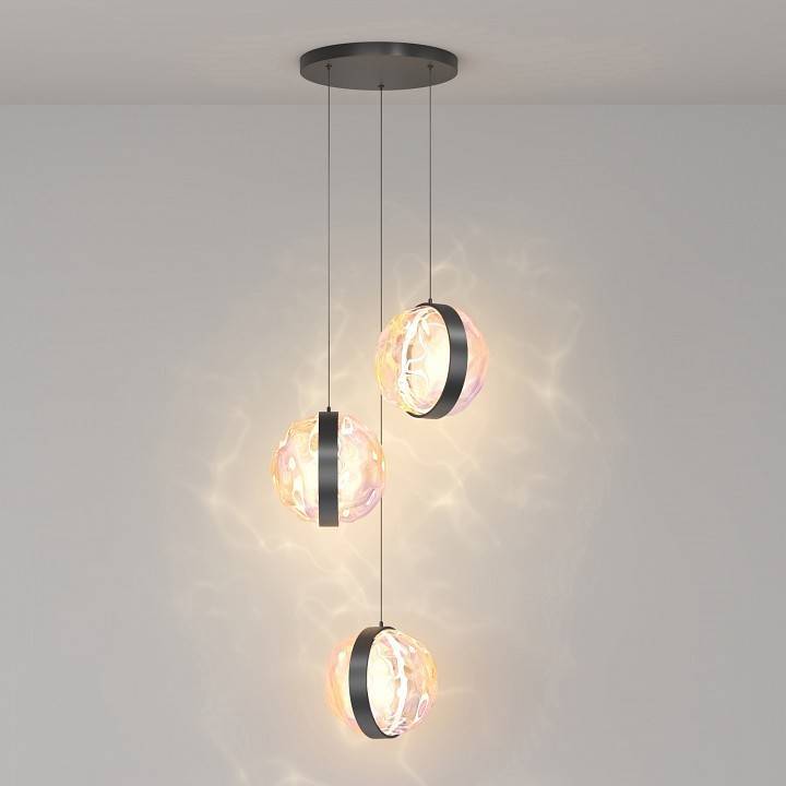 Подвесной светильник Maytoni Misterio 17 Вт 3000K черный MOD379PL-L17B3K