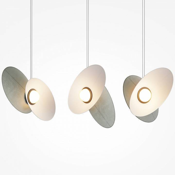 Подвесной светодиодный светильник Maytoni Evolution 10 Вт 3000 К серый MOD396PL-L10GR3K