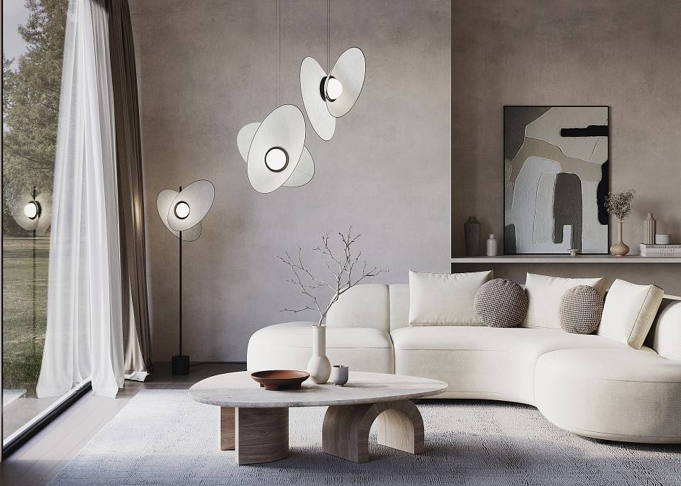 Подвесной светодиодный светильник Maytoni Evolution 10 Вт 3000 К серый MOD396PL-L10GR3K