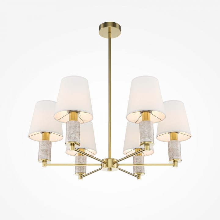 Люстра на штанге Maytoni Lira MOD483PL-06BS