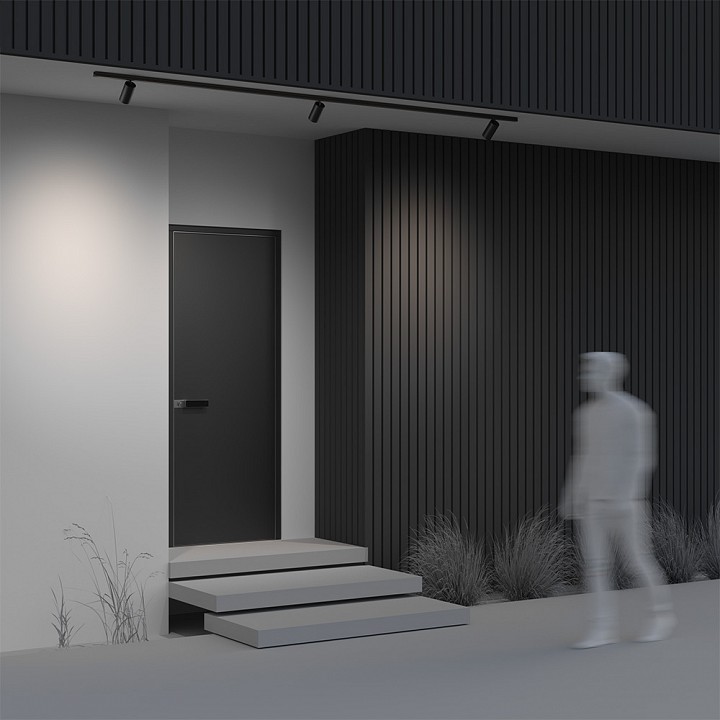 Трековый светодиодный светильник Maytoni Focus Led O-TR02-1-S-20WB4K