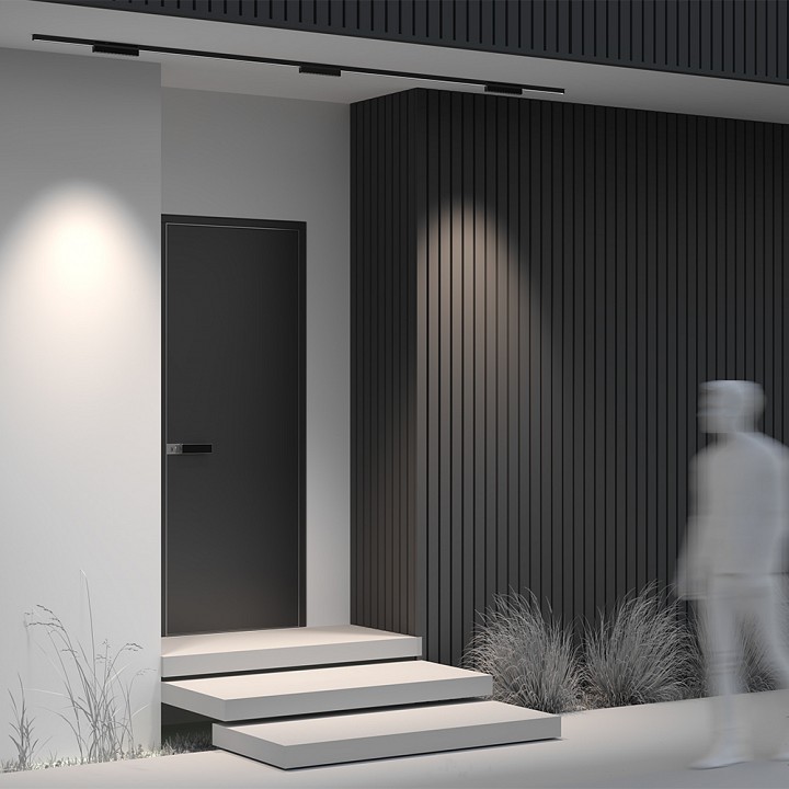 Накладной светильник Maytoni Points 12 Вт 4000K O-TR02-2-S-12WB4K