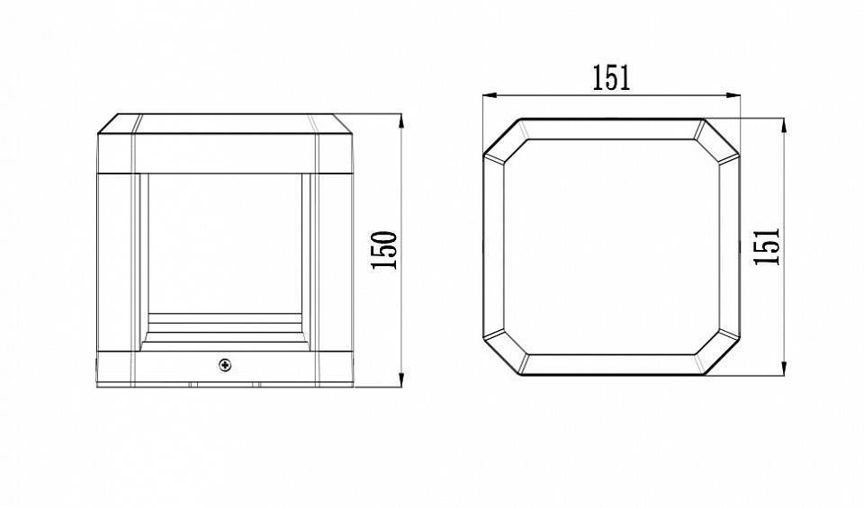 Светильник уличный наземный Maytoni Royal Mile O019FL-L13GR3K