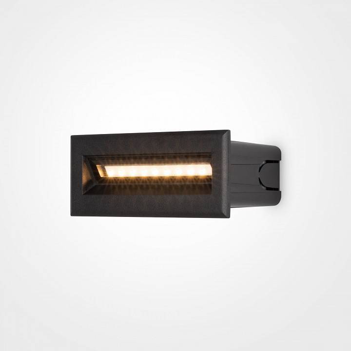 Встраиваемый светильник Maytoni Bosca 5 Вт 3000 К черный O045SL-L5B3K