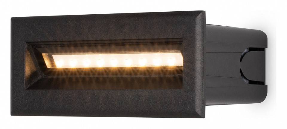 Встраиваемый светильник Maytoni Bosca 5 Вт 3000 К черный O045SL-L5B3K