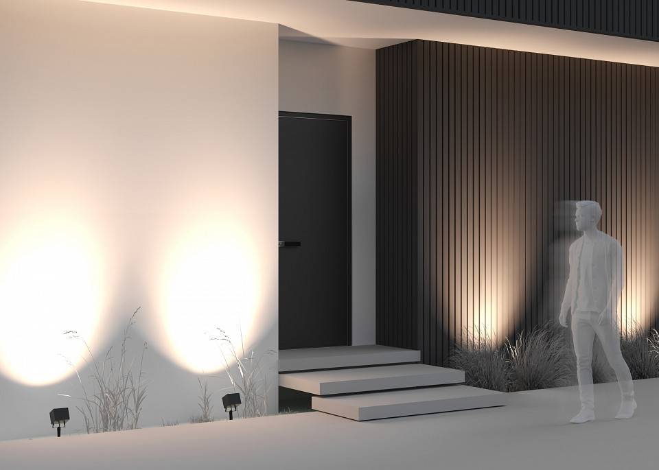 Наземный прожектор Maytoni Ares 18 Вт 3000K IP65 O309FL-L18B3K