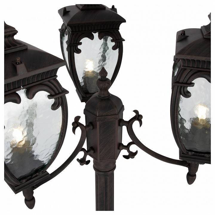 Уличный фонарный столб Maytoni Fleur O414FL-03BZ