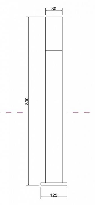 Уличный светильник Maytoni Willis O418FL-01GR1