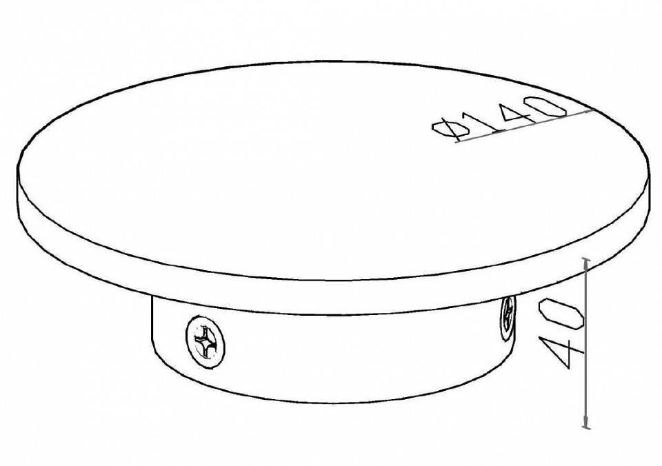 Настенный светильник Maytoni Wald LED 7 Вт золотой O420WL-L7GF