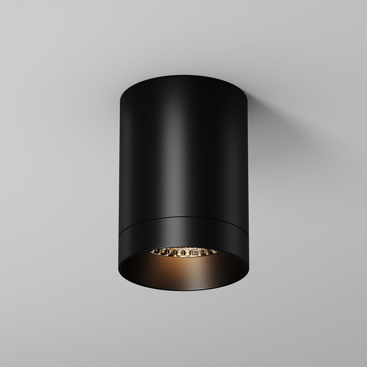 Светильник накладной Maytoni Luxe 10 Вт 3000K черный O500CL-L10B3K