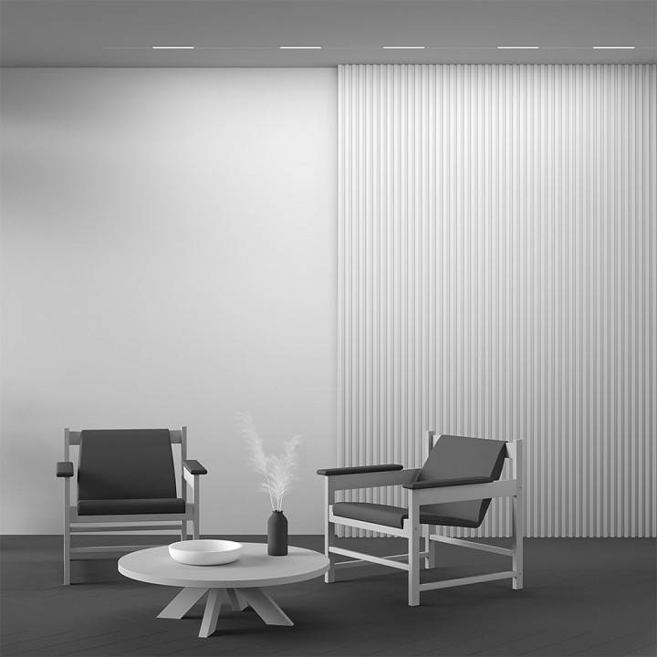 Встраиваемый светильник Maytoni Parete 12 Вт 4000 K TR106-2-12W4K-W