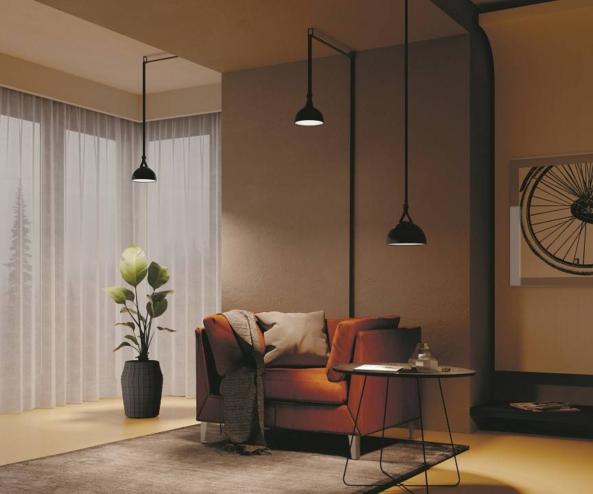 Светильник накладной Maytoni Bowl 20 Вт 4000 K черный TR126B-20W4K-B