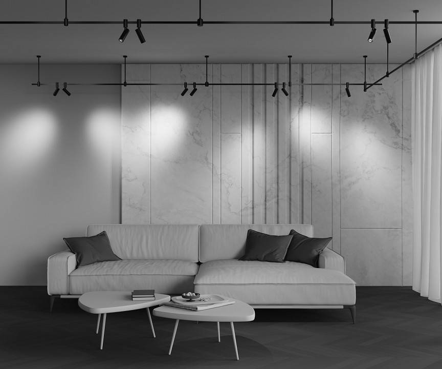 Светильник на штанге Maytoni Focus Led TR144-1-12W3K-W-B