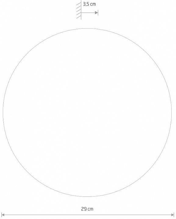 Накладной светильник Nowodvorski Ring LED M 10277