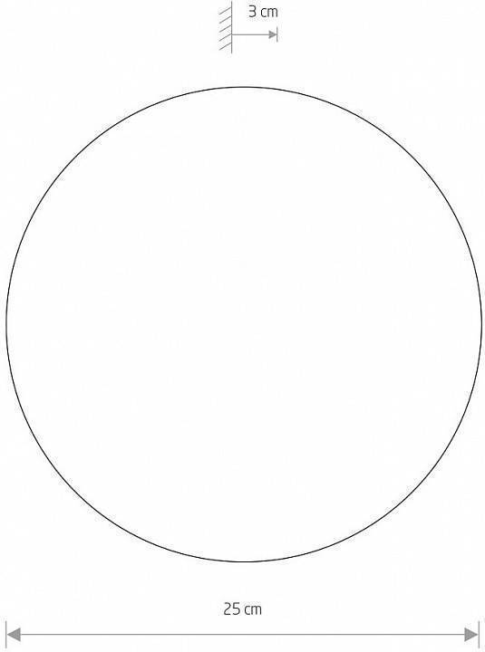 Накладной светильник Nowodvorski Ring Led M 10352