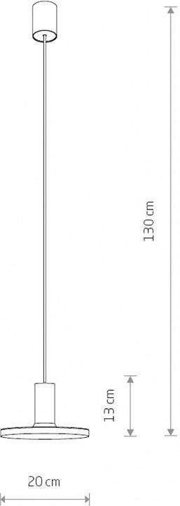 Подвесной светильник Nowodvorski Hermanos 8038