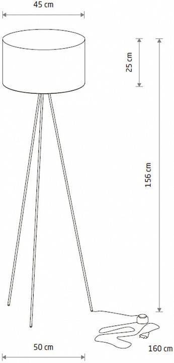 Торшер Nowodvorski Cadilac 8191