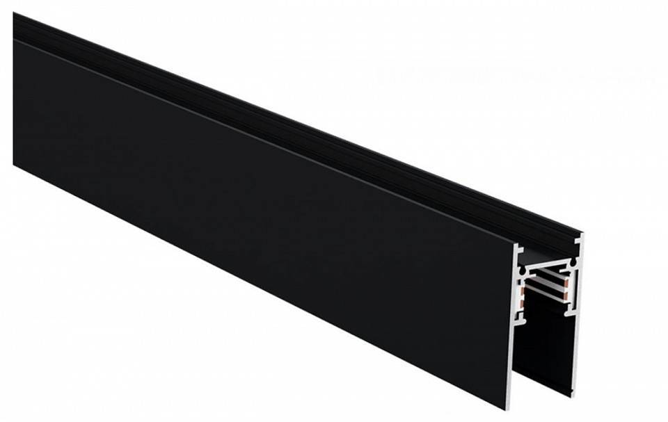 Шинопровод трековый накладной Novotech Flum 1 м черный 135156