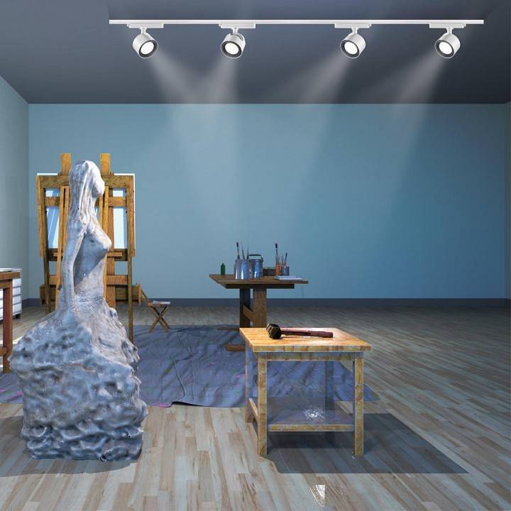 Светильник на штанге Novotech Pirum белый 358434