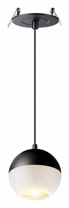 Подвесной светильник Novotech Garn 10 Вт черный/золото 370814