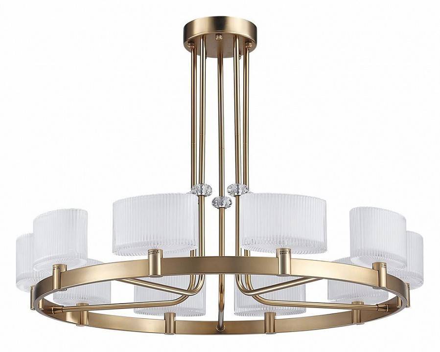 Люстра на штанге Newport 4330 4338+2/C Gold