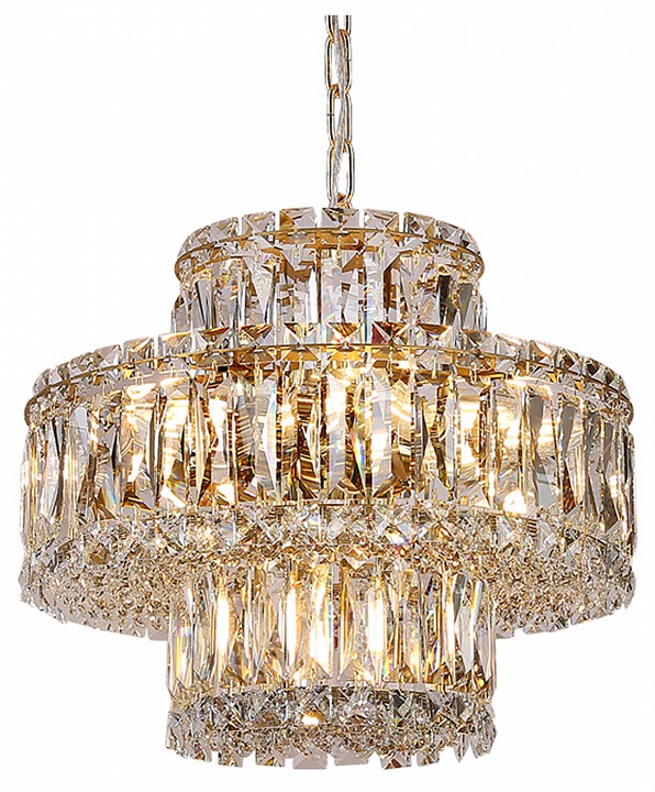 Подвесная люстра Newport 8450 8458+3/C gold