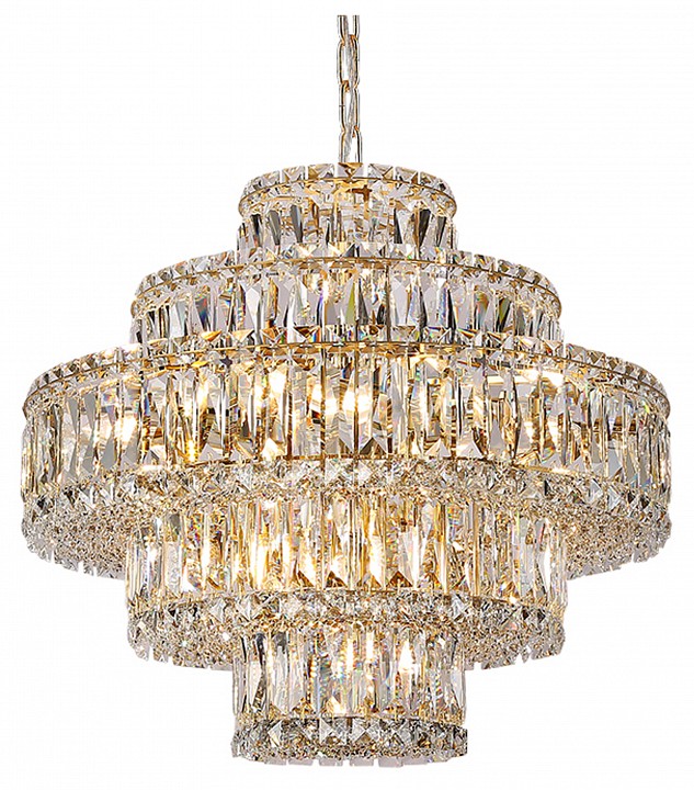 Подвесная люстра Newport 8450 8459+6/C gold