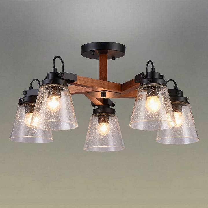 Люстра на штанге Omnilux Borgo 5 ламп OML-51007-05